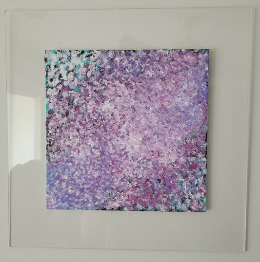 Journey: Composition in Lilac and White